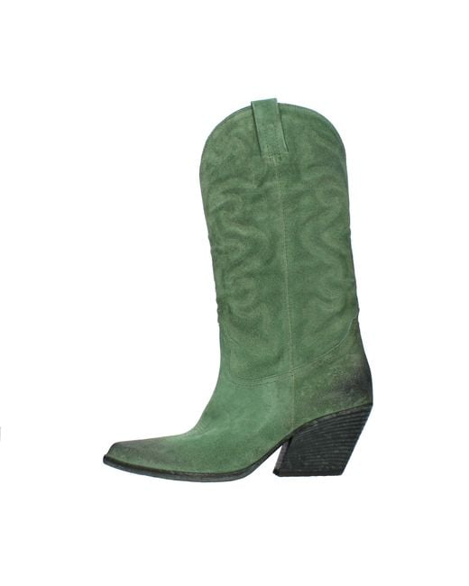 Elena Iachi Green Boots