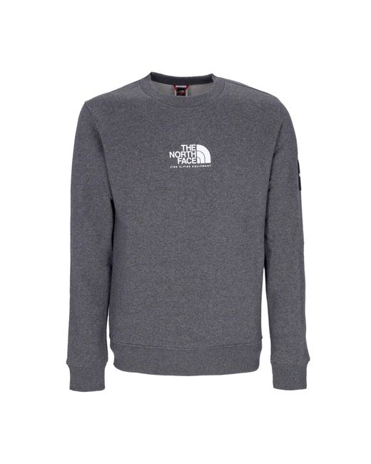 Seasonal Fine Crew The North Face de hombre de color Gray