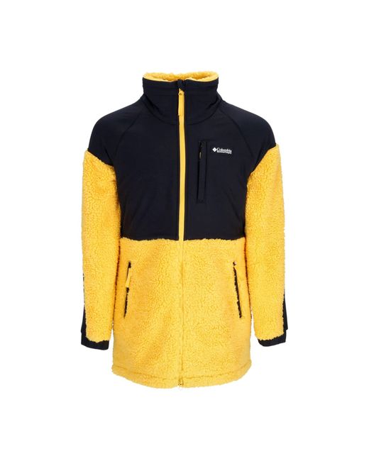 Ballistic Ridge Full Zip Fleece Stinger/Neck Columbia de color Yellow