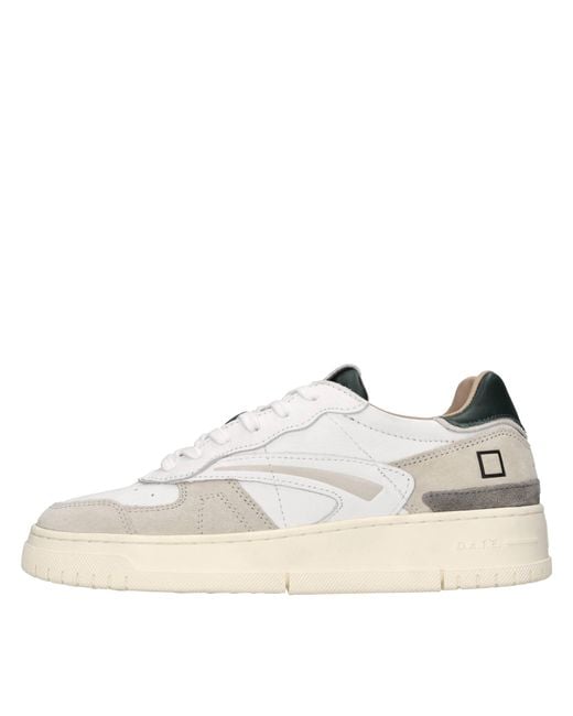 Date Witte Sneakers in het White voor heren