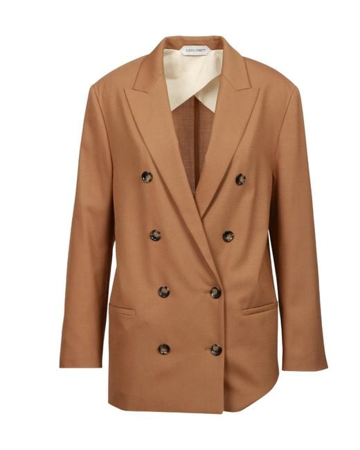 Alberta Ferretti Brown Jackets