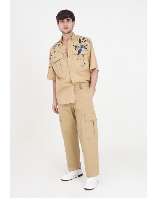 Moschino Natural Trousers for men
