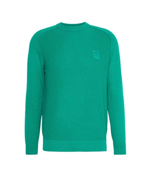 Boss Pullover Fur Manner in Green für Herren