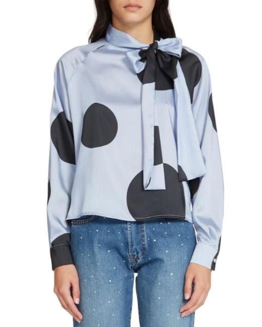 Silvian Heach Blue Blouse Blouse/Tunic/Blouse