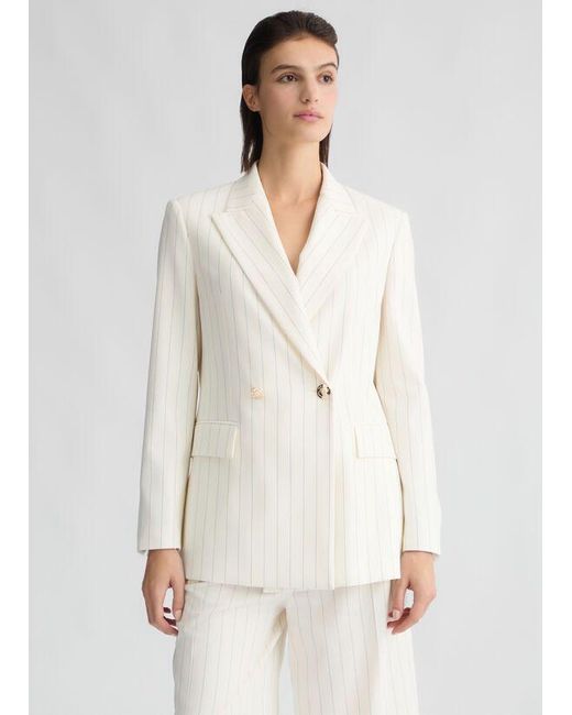 Liu Jo Damesbovenkleding En -Jassen Ca5235 T1969 Mm261 in het White