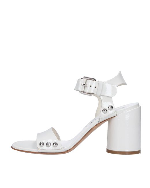Casadei White Sandals