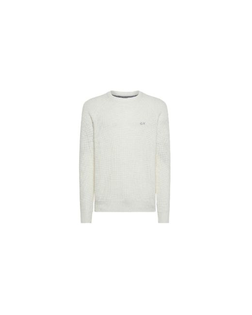 Ronda Big Knit 31 K41142 Sun 68 de hombre de color White