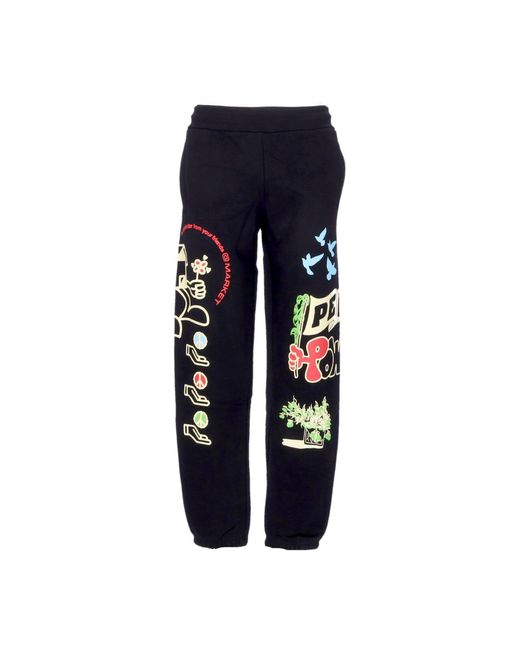 Pantalons De Survetement Pour Hommes Pantalons De Survetement Peace And Power Noir Market pour homme en coloris Blue