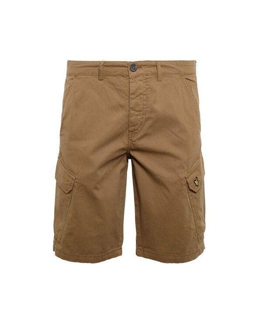LYLE AND SCOTT 1874 Korte Broeken En Bermuda Sh1815It Wembleyvracht X033 Biscuit in het Natural voor heren