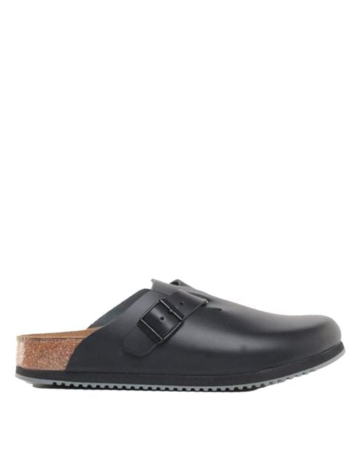 Birkenstock Boston Super Grip in het Gray voor heren