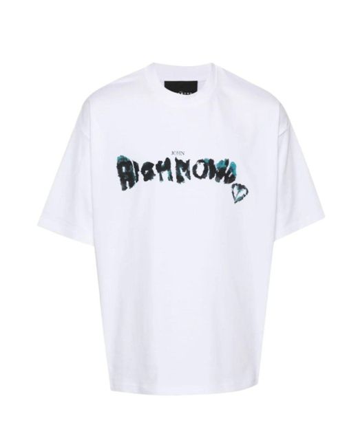 John Richmond John Richmond Herren T-Shirt in White für Herren