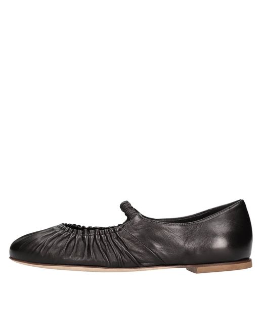 LORENA PAGGI Black Flat Shoes
