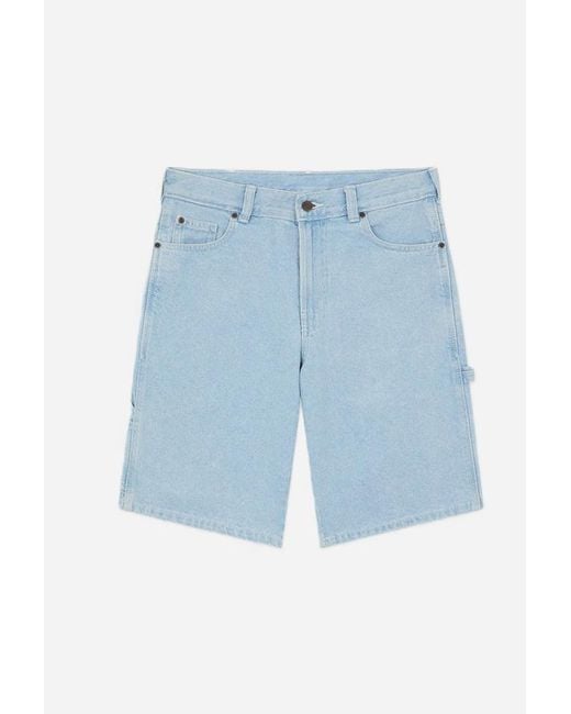 Dickies Blue Shorts Carpenter 993 Light for men