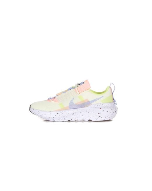 Nike White W Crater Impact Low Shoe