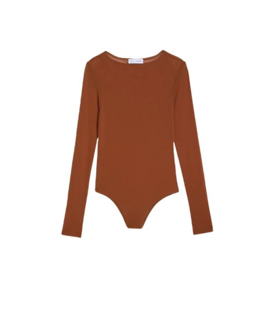 Tricoter Pour Femmes Manches Longues WEILI ZHENG en coloris Brown