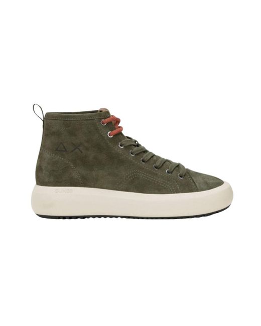 Baskets Big Boy Midi En Daim Sun 68 pour homme en coloris Green