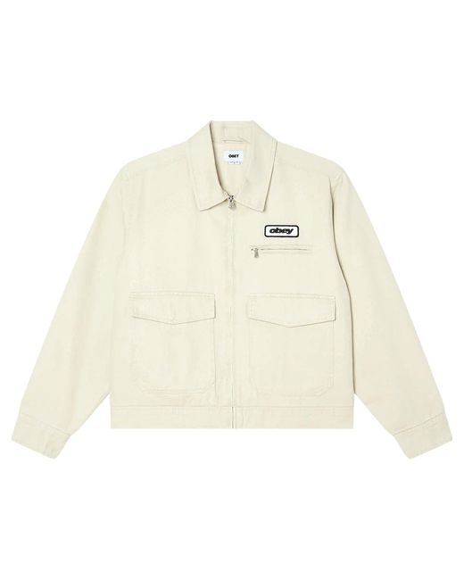 Obey Natural Jacket Walter Work Jacket for men