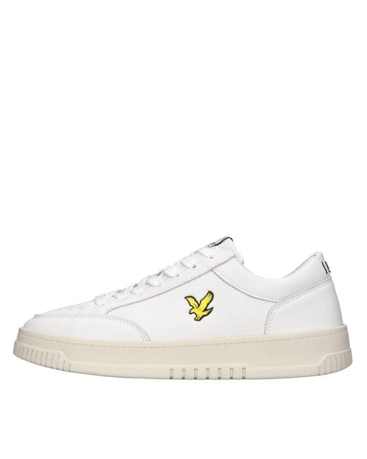 Lyle&Scott White Sneakers for men