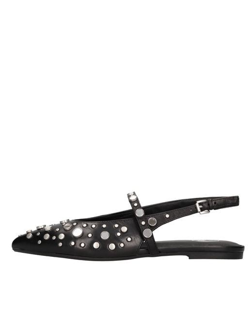 Ash Black Flat Shoes
