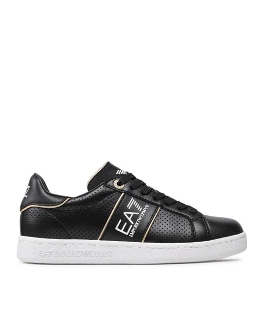 EA7 Black Sneakers X8X102 Xk346 M700 for men