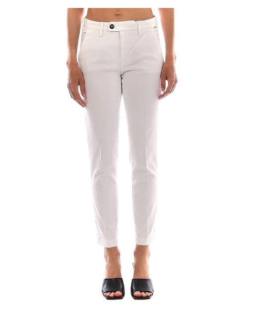 Roy Rogers Witte Broek in het Pink