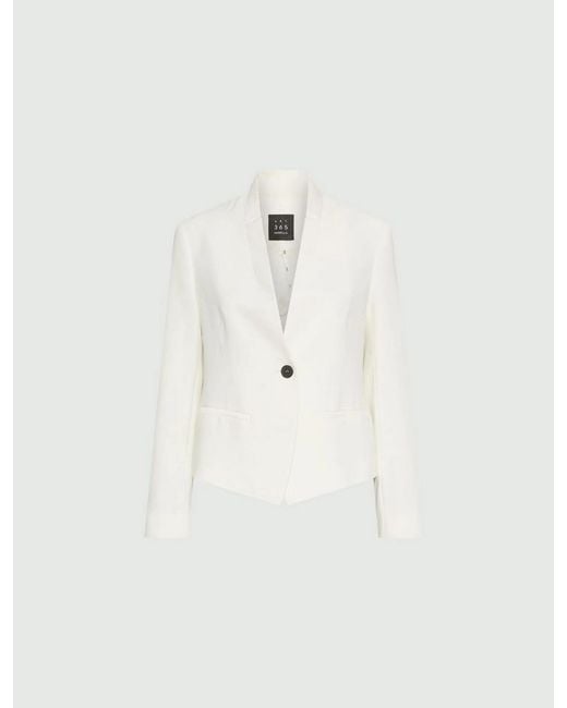 Marella White Blazer Wool for men
