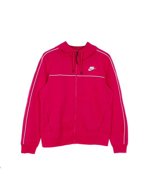Sweat A Capuche Leger Zippe Pour Femme W Sportswear Millenium Essential Fleece Full-Zip Hoodie Nike en coloris Pink