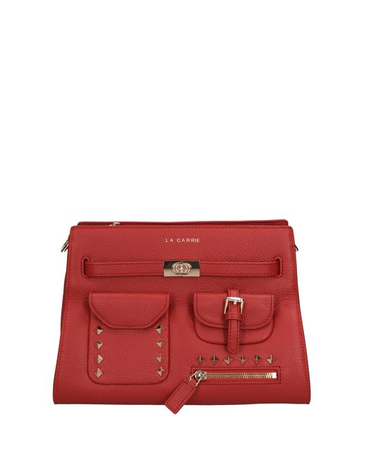 La Carrie Red Taschen. Rot