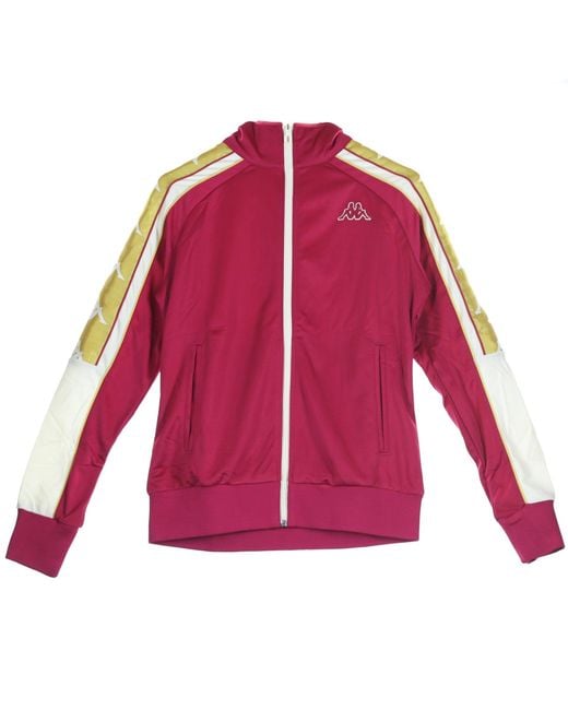 Chaqueta Deportiva Banda 10 Anay Para Mujer Kappa de color Pink