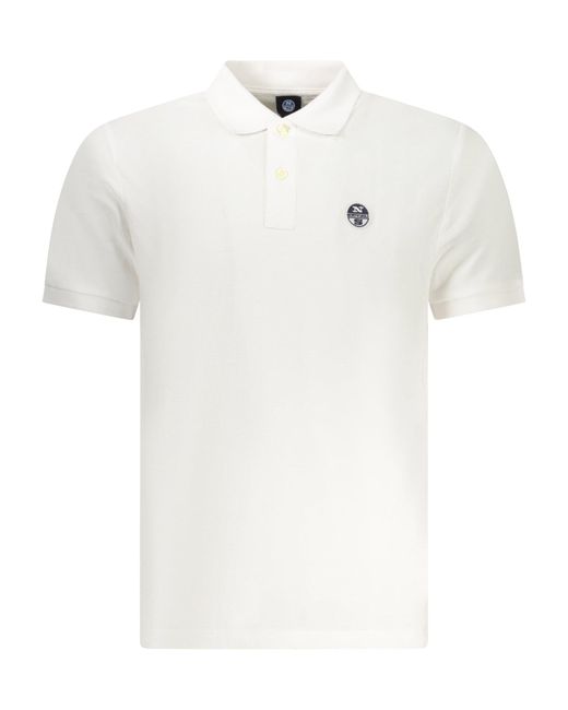 Polo North Sails de hombre de color White