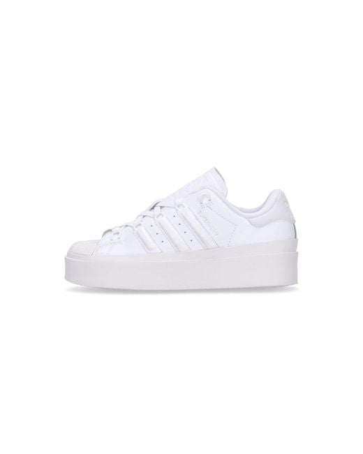 Superstar Bonega W, Chaussure Basse Femme Cloud/Cloud/Cristal Blanc Adidas en coloris White