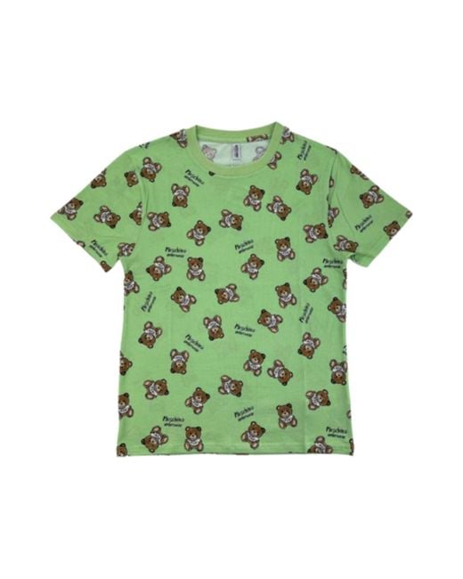 Moschino T-Shirt Mann in Green für Herren