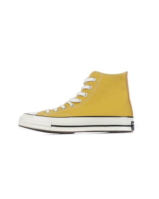 Converse Yellow Chuck 70 High Top Shoe Sunflower//Egret for men