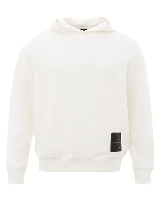 Armani Exchange Weibes Sweatshirt Von in White für Herren