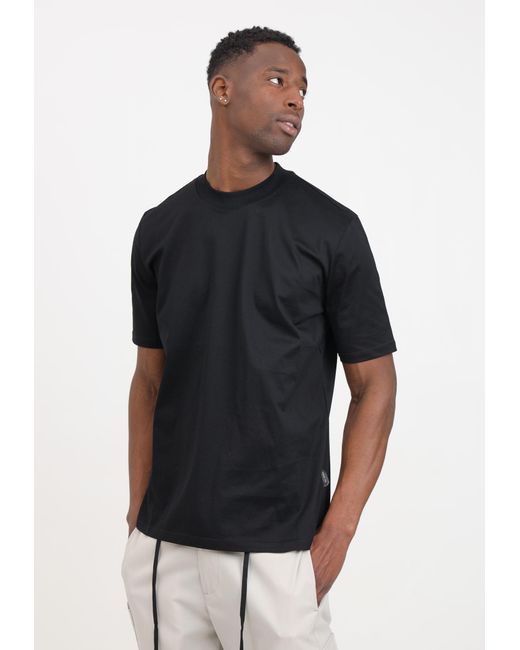 Yes London Black T-Shirts And Polos for men