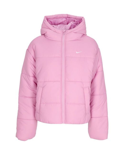 Vetements De Sport Pour Femmes W Therma-Fit Classic Puffer Beyond Rose/Blanc Nike en coloris Pink