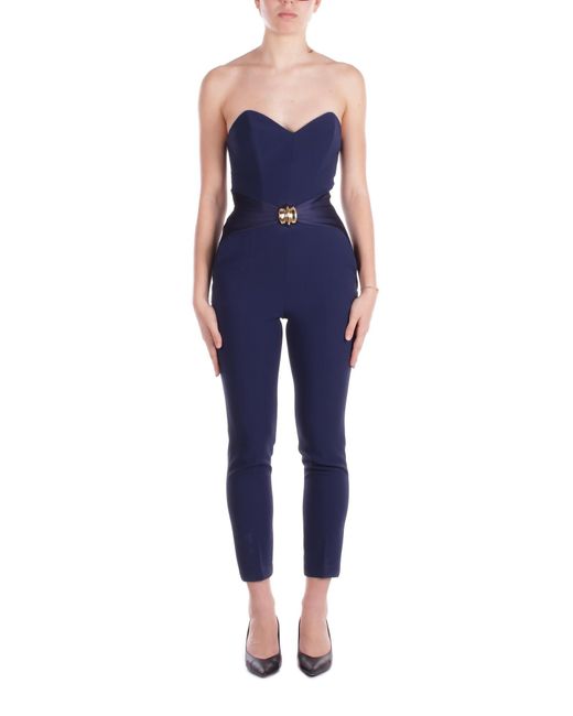 Pantalones Azules Elisabetta Franchi de color Blue