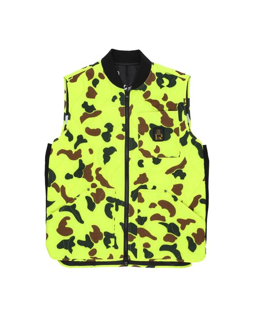 Refrigiwear Yellow Fred Vest Sleeveless Fluo Camouflage for men