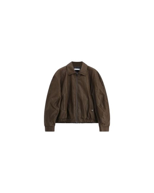 Please Brown Jacket V493Ucampi