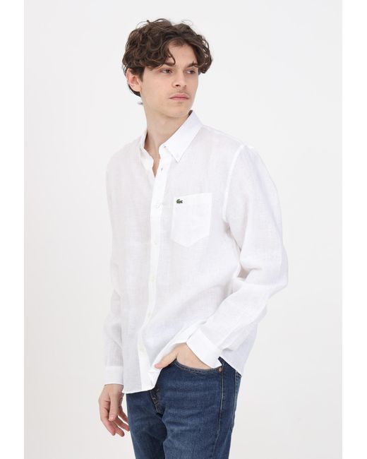 Lacoste White Shirts for men