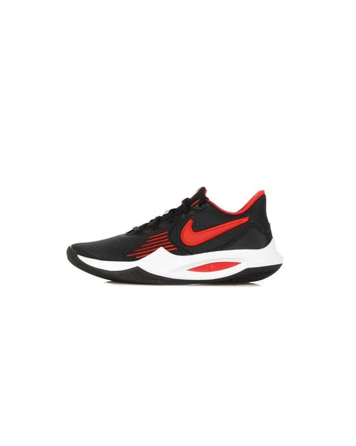 Nike Red Precision V Low Shoe for men