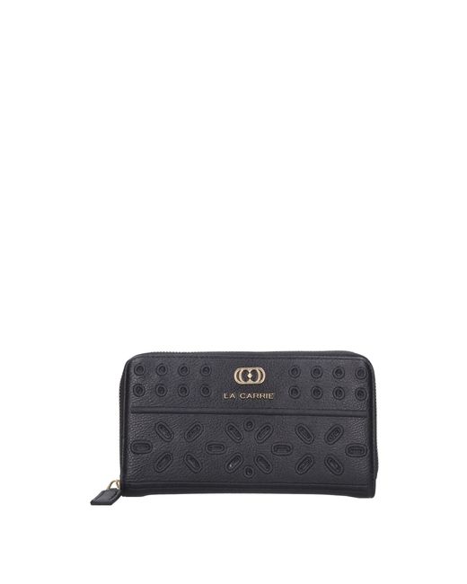 Wallets Negro La Carrie de color Black
