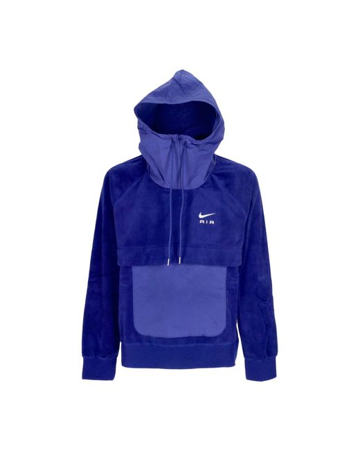 Sweat A Capuche Sportswear Air Tf Winterized Pour Hommes, Bleu Royal Profond/Blanc Nike pour homme en coloris Blue