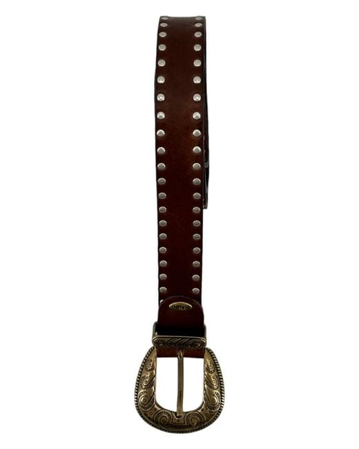 Nanni Milano Brown Belts Dark