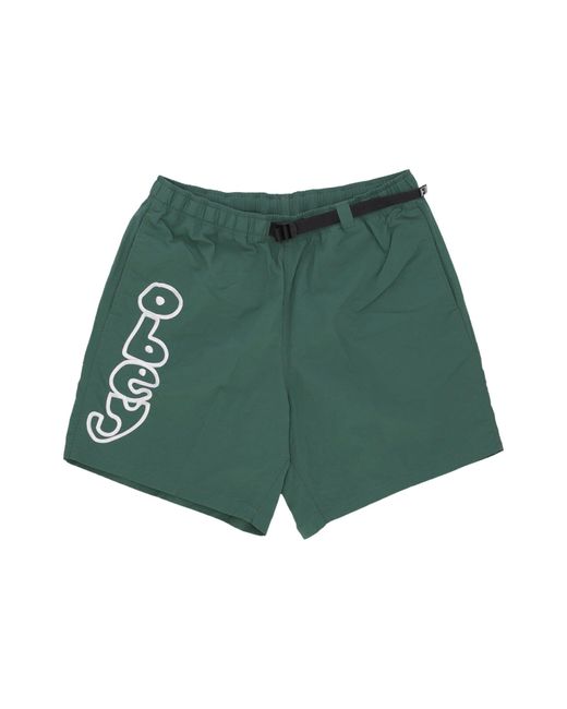 Obey Resound Web Belt Short Herrenshorts in Green für Herren