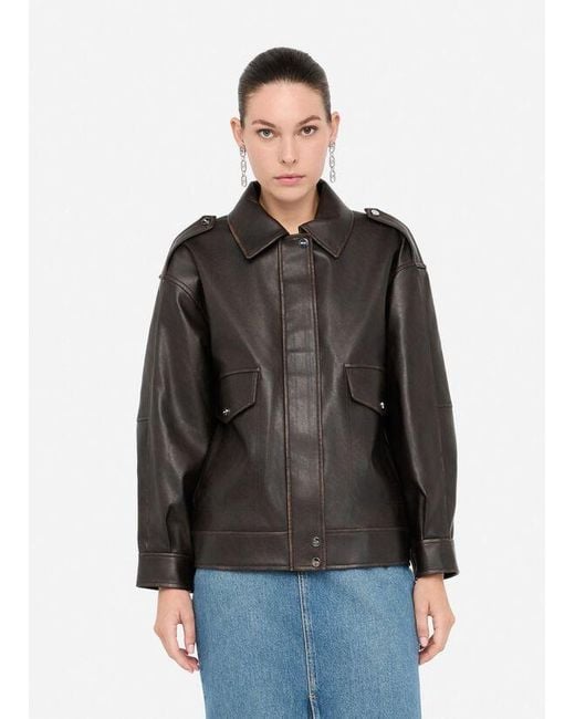 Liu Jo Women's Black Outerwear And Jackets Mf5097 E1051 X0558