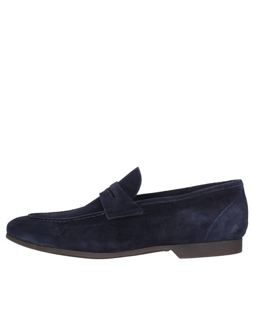 Baldinini Blue Flat Shoes for men
