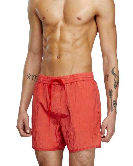 DIESEL Red Swimsuit Sea And Pool A17600 0Afbg Jimmie-38-D-Pop 42Aa for men