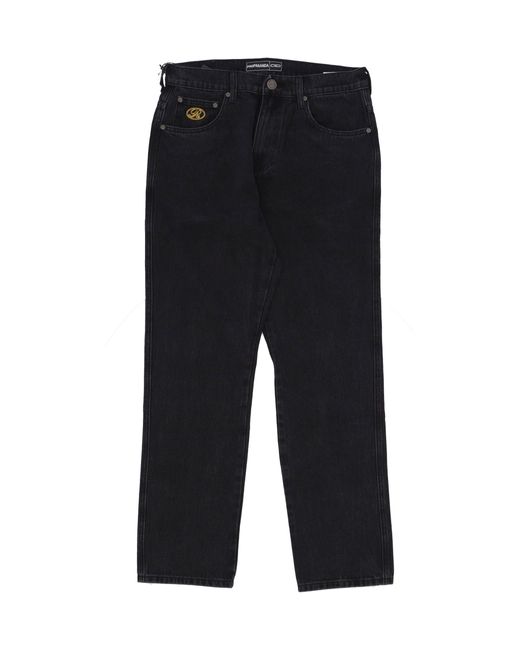 Jeans Mantis Denim Pant Negro Propaganda de hombre de color Black