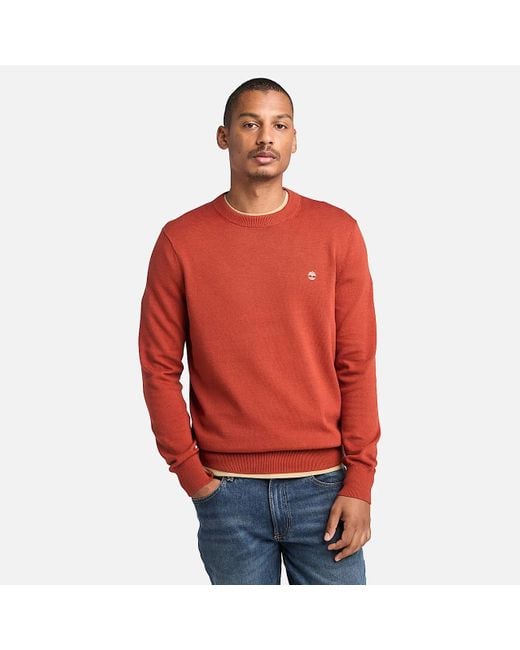Timberland Hemden Mann Tb0A2Bmmeod1 William Dk in Red für Herren
